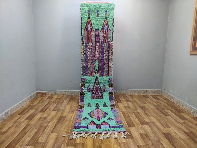 Custom Berber Runner Rug: Authentic Moroccan Wool Rug image 1
