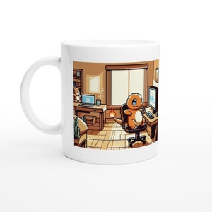 GEN 1 Fire Type POKE 11oz Ceramic Coffee Mug | Customised Anime Gift Aesthetic