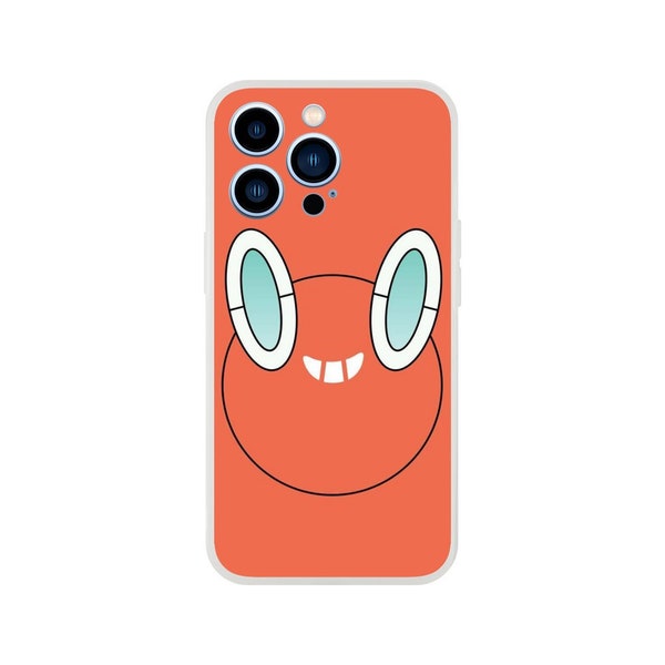 ELECTRIC GHOST PHONE Inspired Pixel Art Flexi Phone Case | Cute Cartoon Pattern | Custom Art Image Cover for iPhone and Samsung