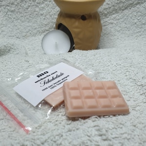 SCHOKOLADE / Schmelzkerzen / Duftwachs / Wax melts / Schmelzwachs / Duftkerzen die wie essen aussehen / melts look like food