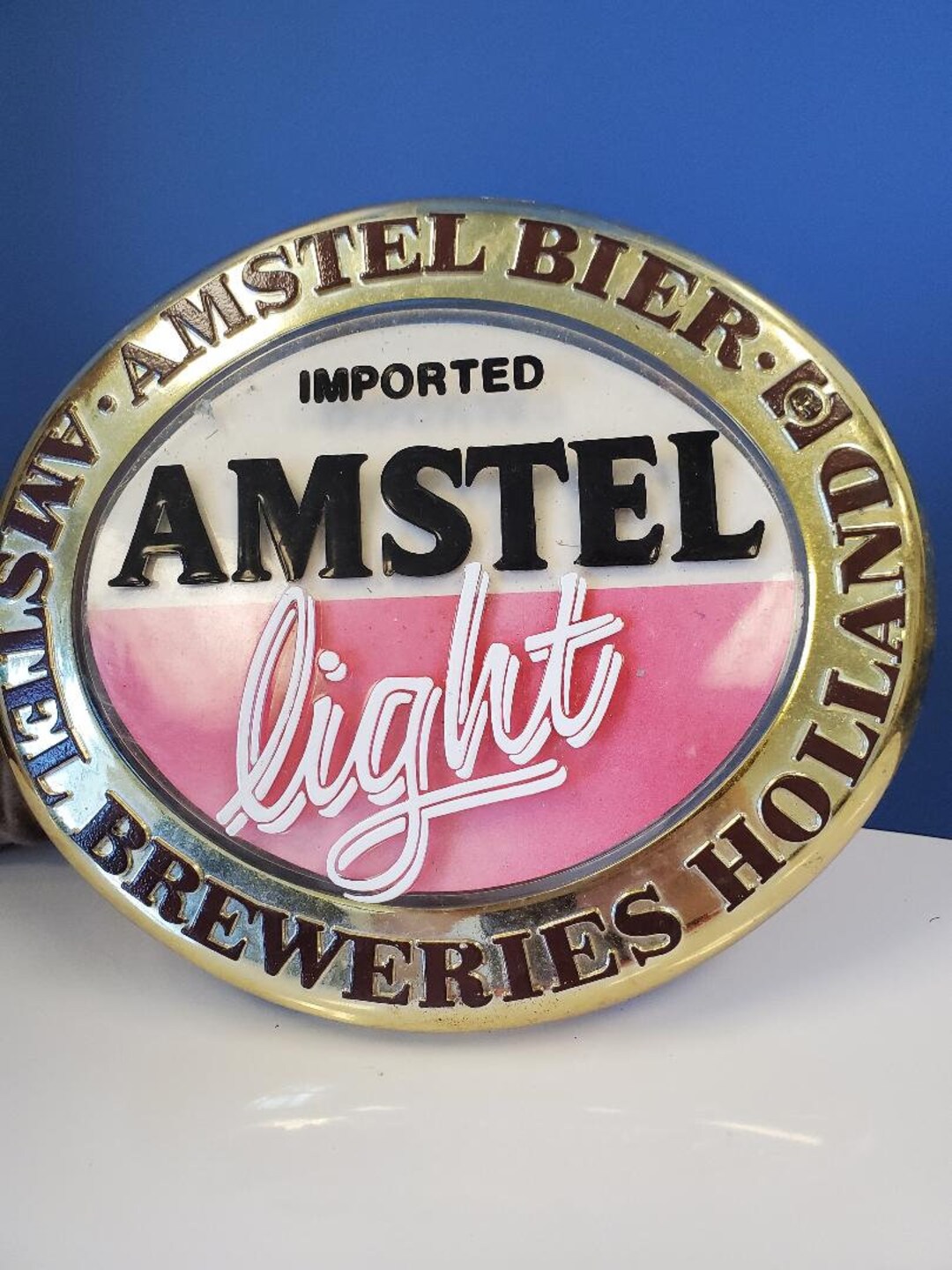 Amstel Light Bier Beer Sign Van Munching & Co. Inc. Vintage - Etsy 