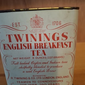 Twinings Tea Tins - Etsy