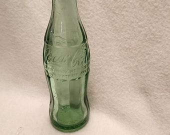 Vintage Glass Coca Cola Bottle, Coke Bottle, 6.5 FL.oz, Thomaston, GA, Vintage Collectible Glass
