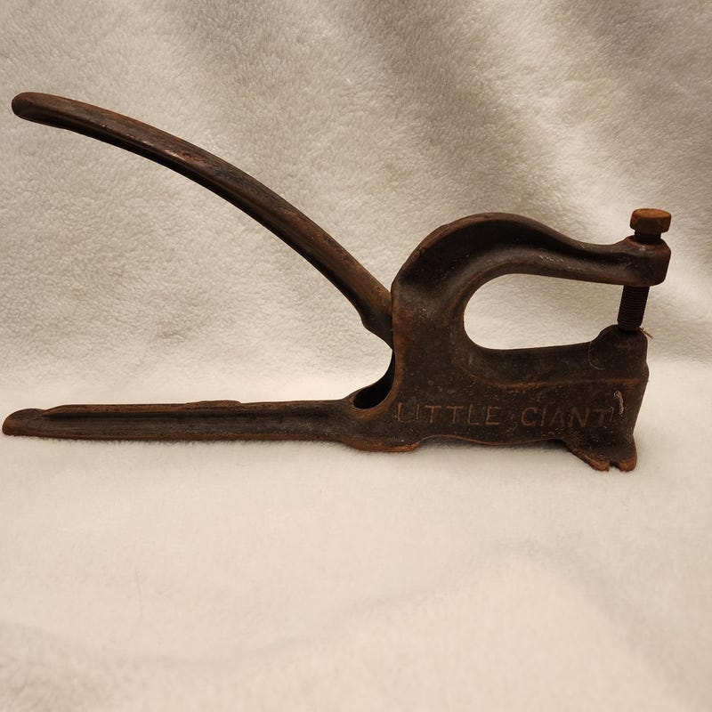 Antique Rivet Press - Etsy