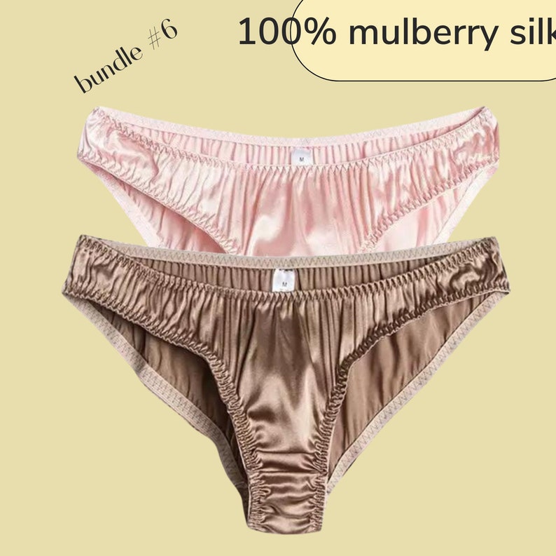 Pure Silk,knickers, Brief Panty,high Rise, Comfortable,soft, in Pink