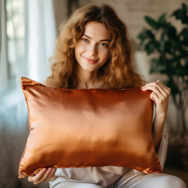 Satin Pillowcase Etsy