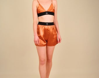 Mulberry Silk Shorts: Women's Soft Sleep Boxers