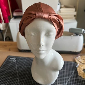 Sleep cap| 100%  Silk| long hair | personalized | silk Hair Wrap |sleep Hair bonnet | Hair Turban |Hair cap | Turbans| Gift for her|