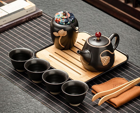 Porcelain Kung Fu Tea Pot, Porcelain Teapot Warmer