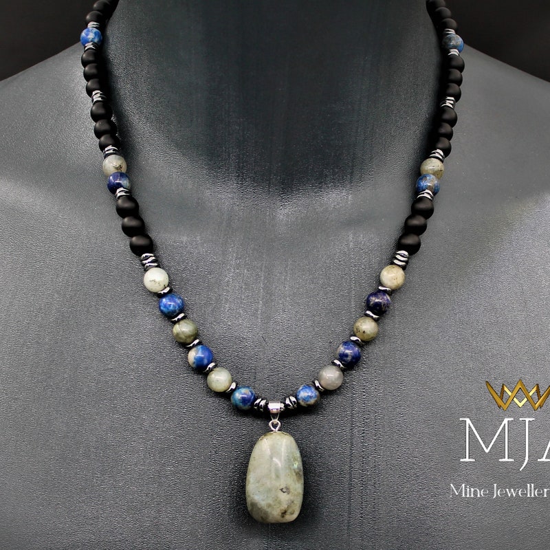 Bead Round Tube Necklace main image 0