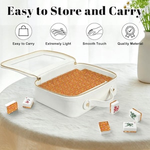 Colorful Mocktail Mahjong Tiles, Summer Citrus Mahjong Set With Traditional Chinese Tile Fronts