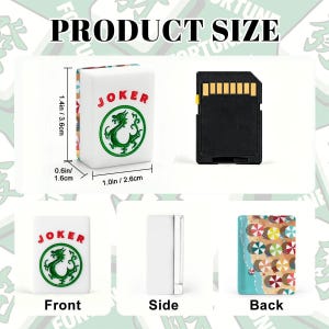 Beach Umbrella Mahjong Tiles Coastal Summer Mahjong Set With Traditional Chinese Tile Fronts