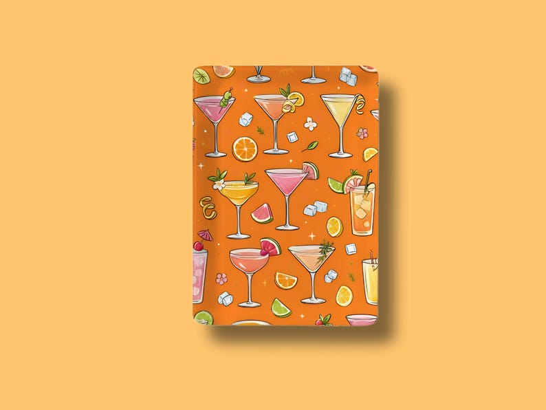 Colorful Mocktail Mahjong Tiles, Summer Citrus Mahjong Set With Traditional Chinese Tile Fronts