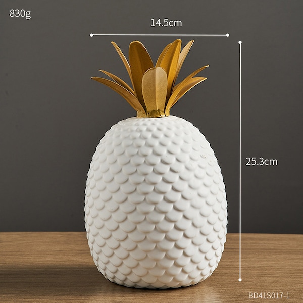 Ananas Skulptur | Großes Ananas Ornament | Ananas Deko Objekt | Innenausstattung | Ananas Figur | Ananas Statue