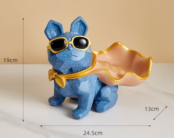 Cartoon Dog Statue| Key Holder Dog Statue| Modern Dog Statue| Cartoon Dog Figurine| Table Decoration| Abstract Home Décor| Universal Gift