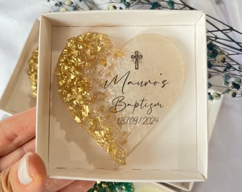 Personalized Baptism Party Magnet Favors,Mi Bautizo, Communion Favor,Epoxy Magnet  Christening Favor For Guest,First Communion,Baptism Gift