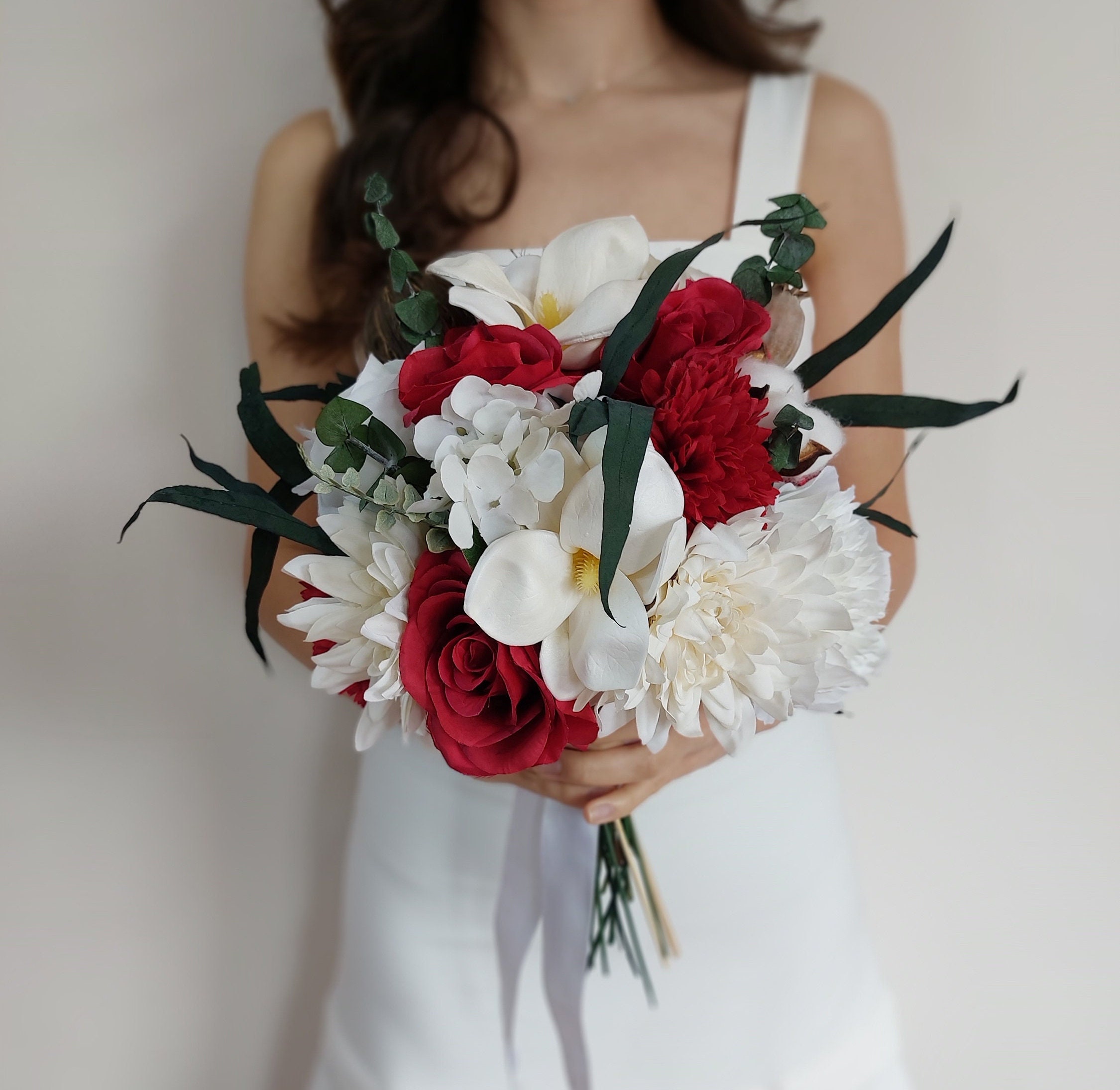 wedding flowers red