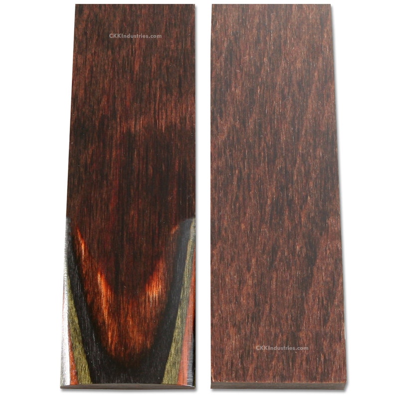 EZSMITH Dymalux Handle Scale Set - Layered - Green Guyana