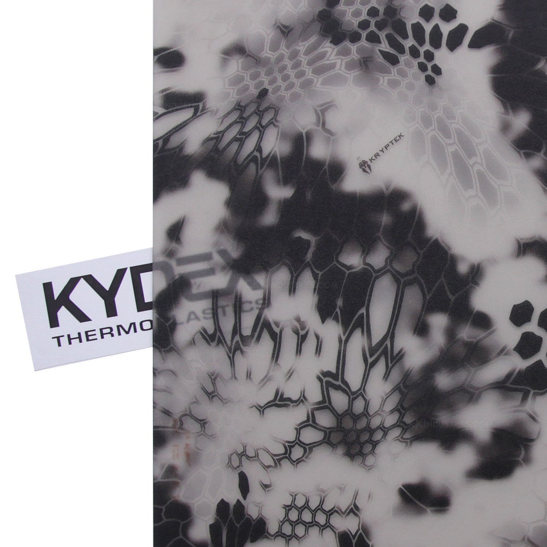 KYDEX Infused Thermoform Sheet - Vapor - (semi-transparent) - (kryptek ...
