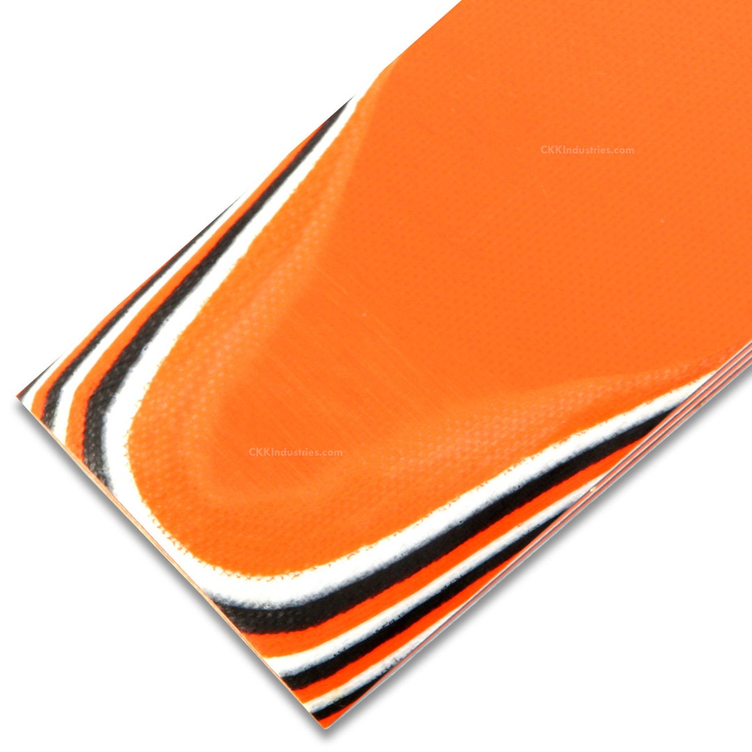 G10 Knife Handle Material - (orange/white/black) - (USA Made) - for ...