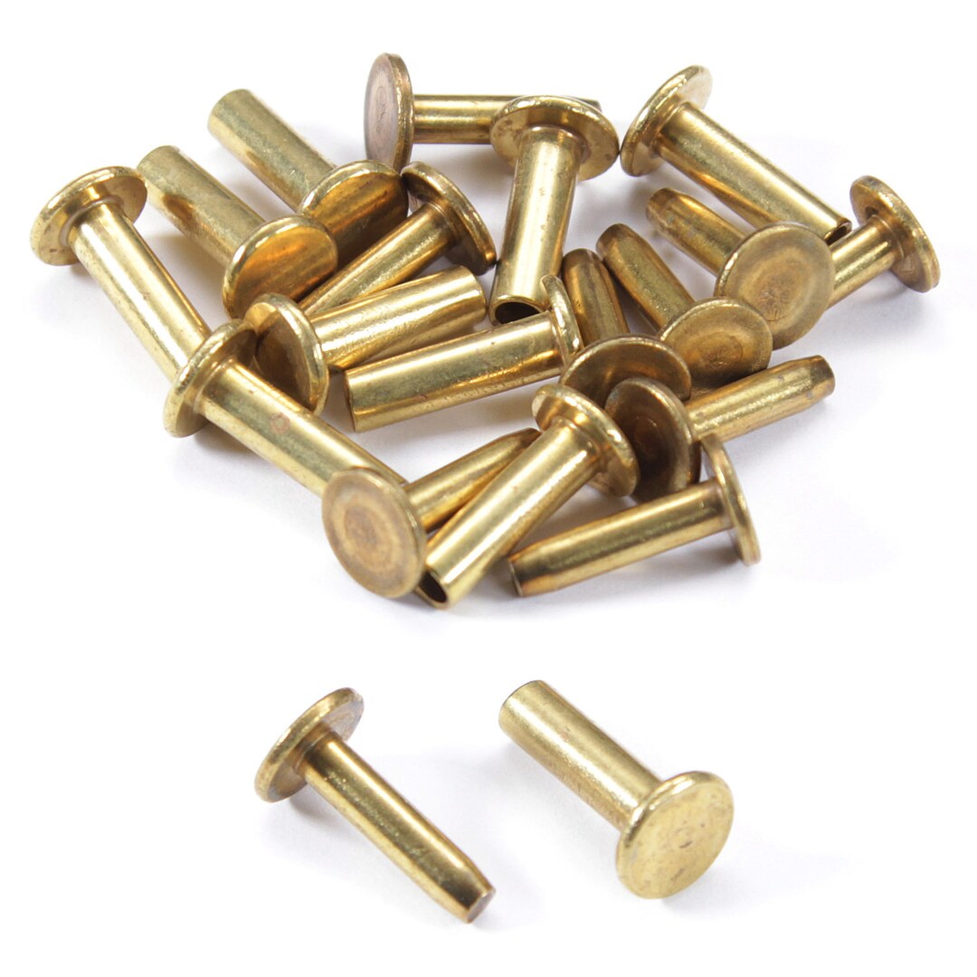 Cutlery Rivets 10 Pack for DIY Handles & Knife Handle Repair USA Size 0