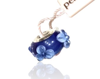Flower Bouquet Charm 3D Sterling Silver Flower Bouquet Charm 3D Sterling Silver