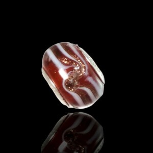 Sterling Silver RED, WHITE, GOLD Murano Glass Charm ~ Retired Persona Euro Bead Fits Most Pandora Bracelets