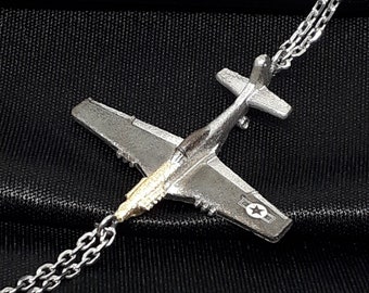 Pulsera hecha a mano Mustang P51 D