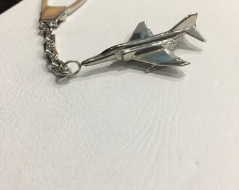 戦闘機パイロットキーリング飛行機航空機F-4ファントムキーチェーン