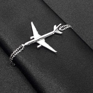 Airbus A320 silver Bracelet