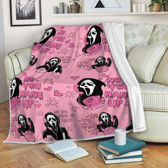 No You Hang up Blanket Scream Quilt Blanket Scream Parody Etsy