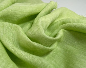 Tessuto 100% lino CHAMBRAY, lino tinto filo per abito, tendaggio e patchworking.