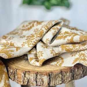 Tessuto 100% lino color beige, lino pregiato tagliato su misura, lino per abbigliamento