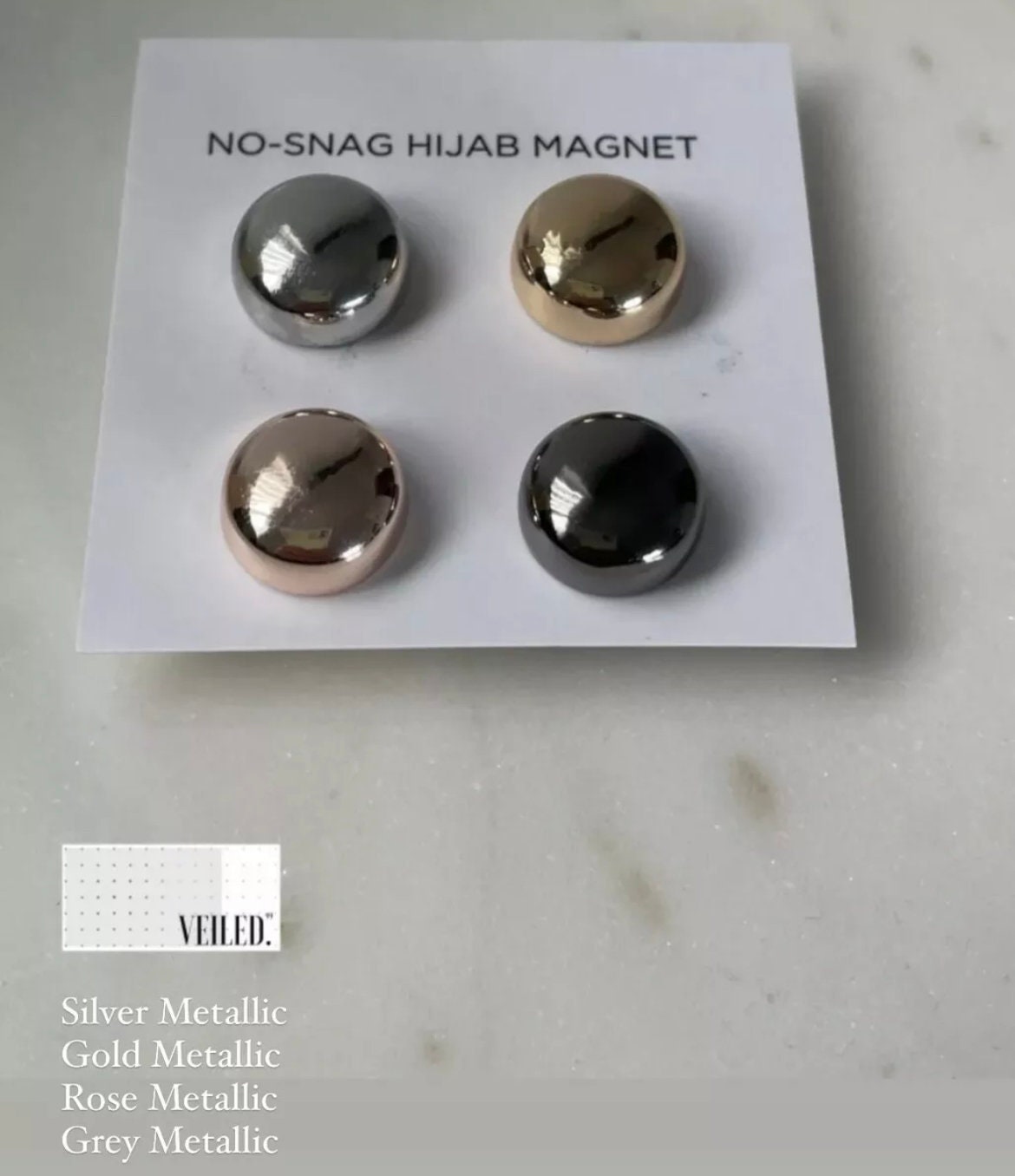 Lot De 8 épingles Magnétiques Pour Hijab, Aimants Multi-usages