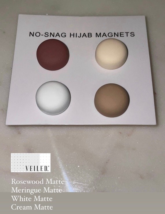 Hijab Magnets, Hijab Magnet Pins, Hijab Pins for Scarf, No Snag