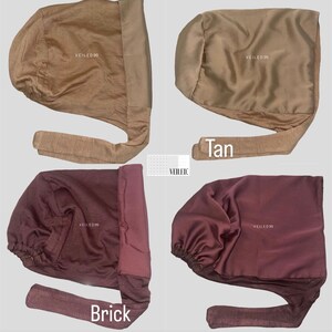 silk lined underscarf