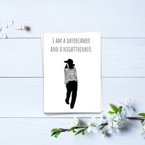 Postkarte I am a daydreamer  | Motivationskarte, Mutmachkarte, positive Vibes, Affirmationskarte