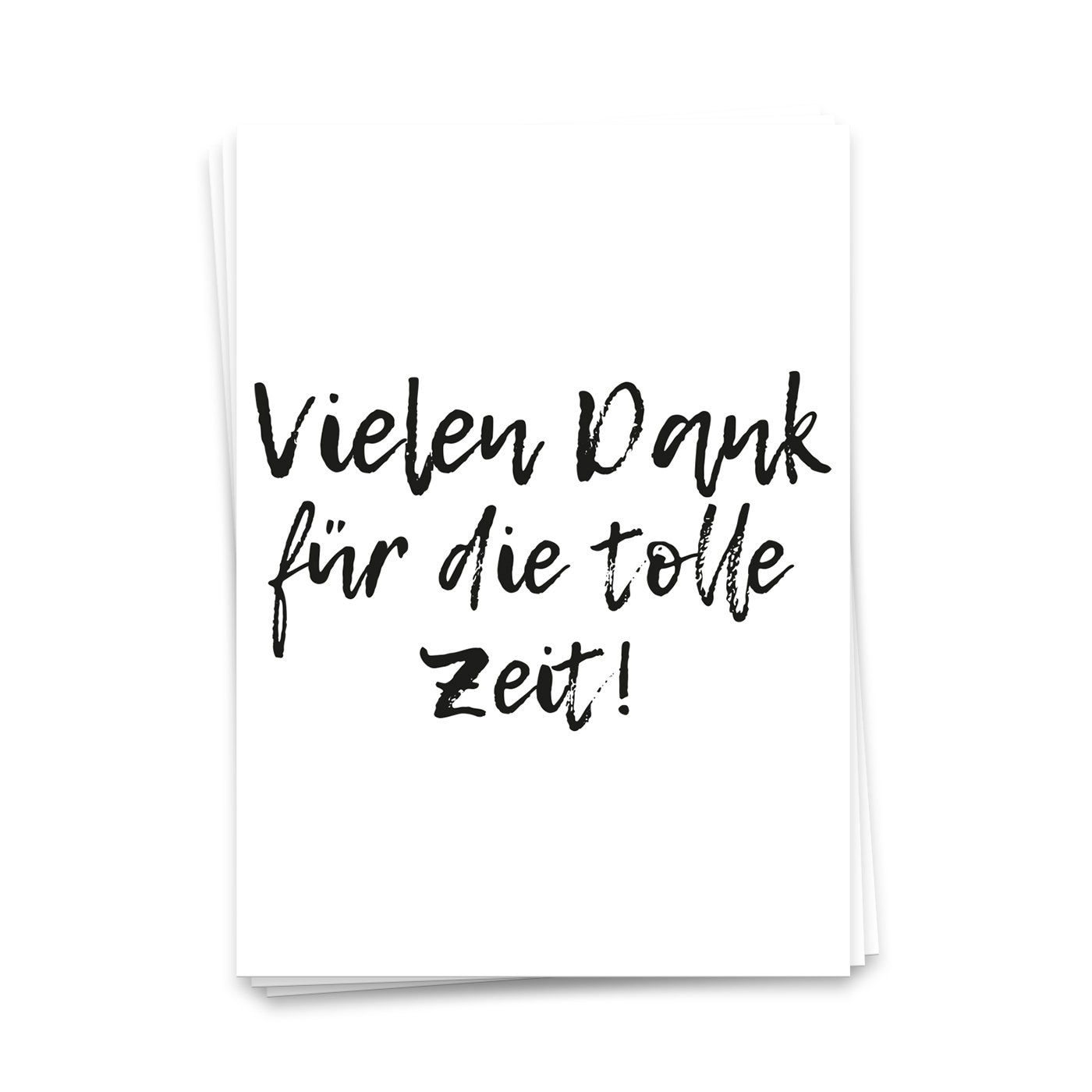 Karte Vielen Dank Für Die Tolle Zeit Abschiedskarte Kollege, Lehrerin
