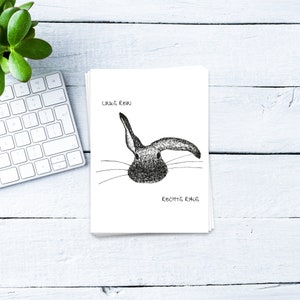 Postkarte Links rein, rechts raus | Sprüchekarte, Postkarte mit Spruch, Funcard, lustige Sprüche, witzige Karte