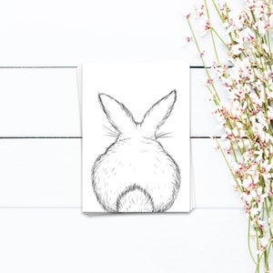 Osterkarte Hasen | Karte Ostergrüße, Postkarte Ostern, Kinderkarte mit Hasenmotiv, Frohe Ostern, A6