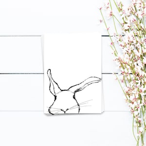 Osterkarte Hasen | Karte Ostergrüße, Postkarte Ostern, Kinderkarte mit Hasenmotiv, Grußkarte, Frohe Ostern, A6