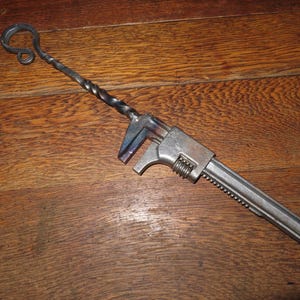 TWISTING WRENCH, monkey blacksmith twisting wrench, 15"