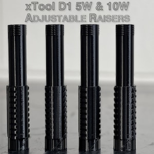 XTool D1 / D1 Pro Adjustable Height Raisers/Feet (set of 4)