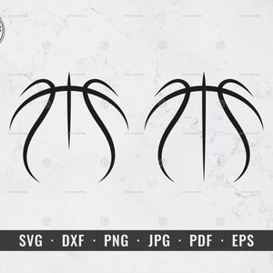 Basketball svg, Basketball Outline, Basketball Skelett, Basketball Design svg, dxf, png, jpg, pdf, eps, Cricut, Silhouette, Vektor, ClipArt