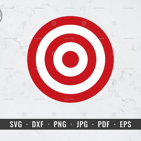 Bullseye svg, Target svg, Target Practice svg, Archery Board svg, dxf, png, Cricut, Silhouette, Vector, ClipArt, Instant Digital Download