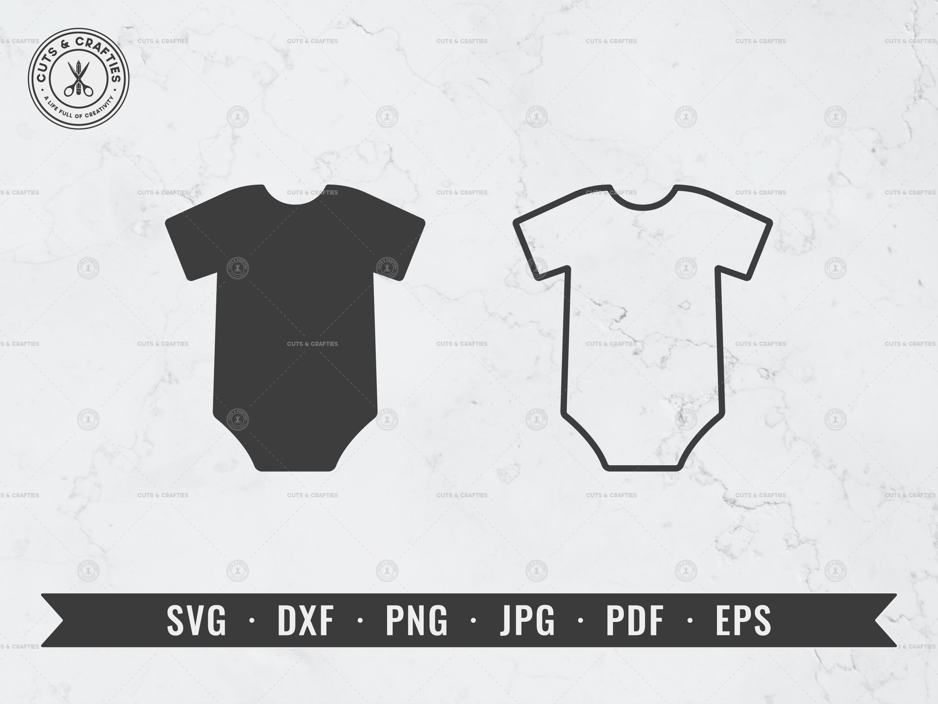 Baby Onesie Silhouette Outline Svg Romper Suit Svg Bodysuit Etsy Ireland