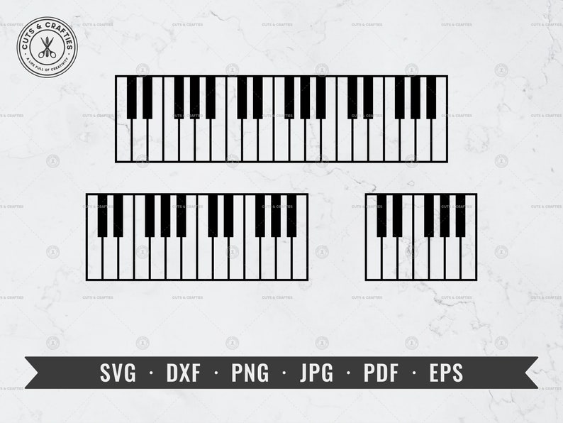 Piano Svg Piano Keys Svg Piano Keyboard Svg Music Svg Dxf Etsy Australia