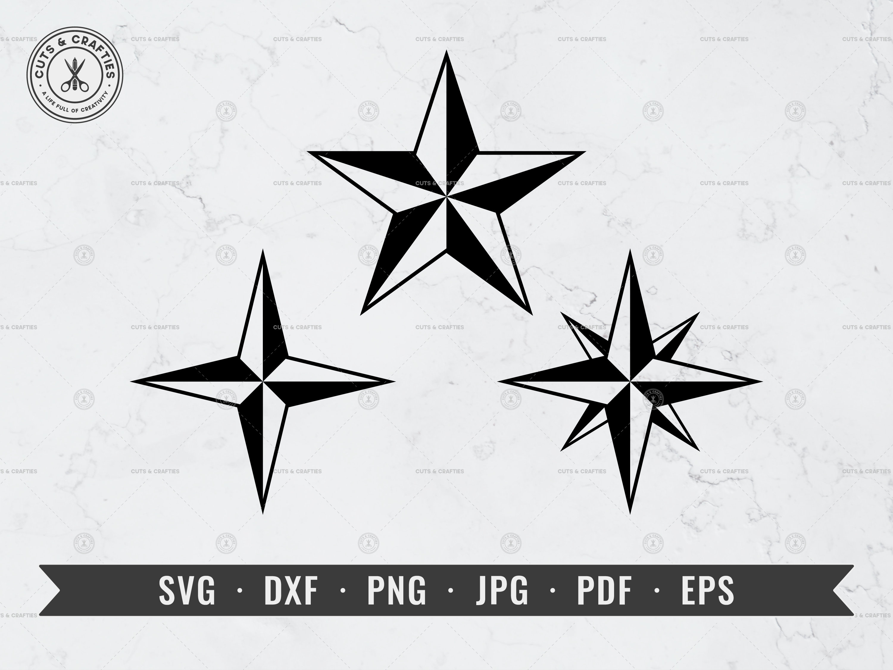 Nautical Star Svg Compass Star Svg Marine Star Svg Dxf Etsy Hong Kong