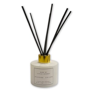 Luxury Fragrance Oil Reed Diffuser in Jar with Baboo Sticks, Oil Scented Diffuser, A Great Gift, Home Fragrance/Decor, Multi Listing | 130ml