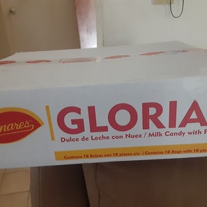 Mexican Candy Glorias  de Linares  gourmet  made from goat milk and pecans free shipping